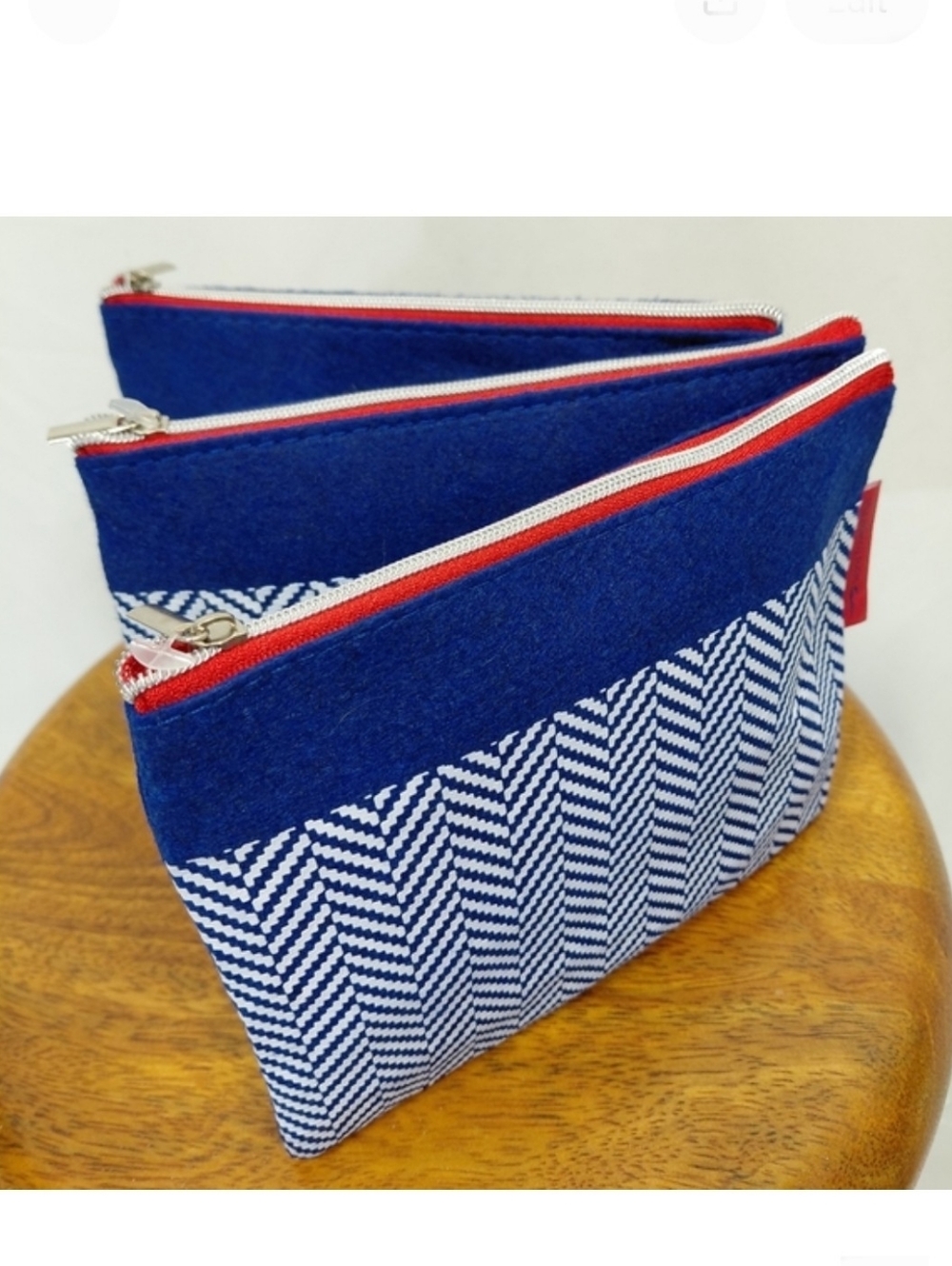 British Airways NEW Travel Zippered Cosmetic Bag